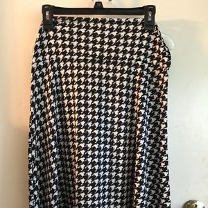 XL AZURE HOUNDSTOOTH